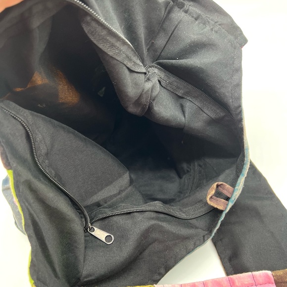 Patchwork Hippie Sling Bag - Picture 6 of 11